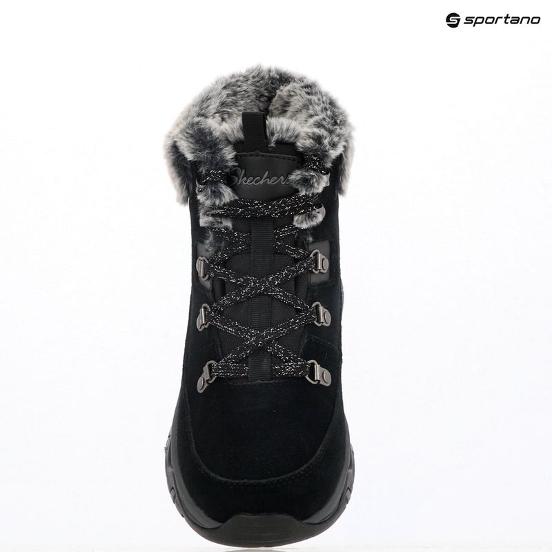 Кросівки жіночі Skechers Trego Snow Worries black 9