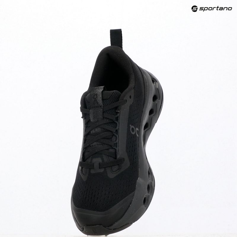Кросівки для бігу жіночі On Cloudsurfer Trail 2 black/black 9