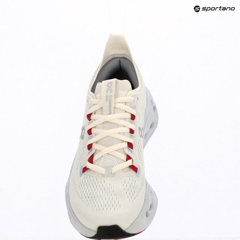 Кросівки для бігу жіночі On Cloudsurfer Max ivory/arctic 8