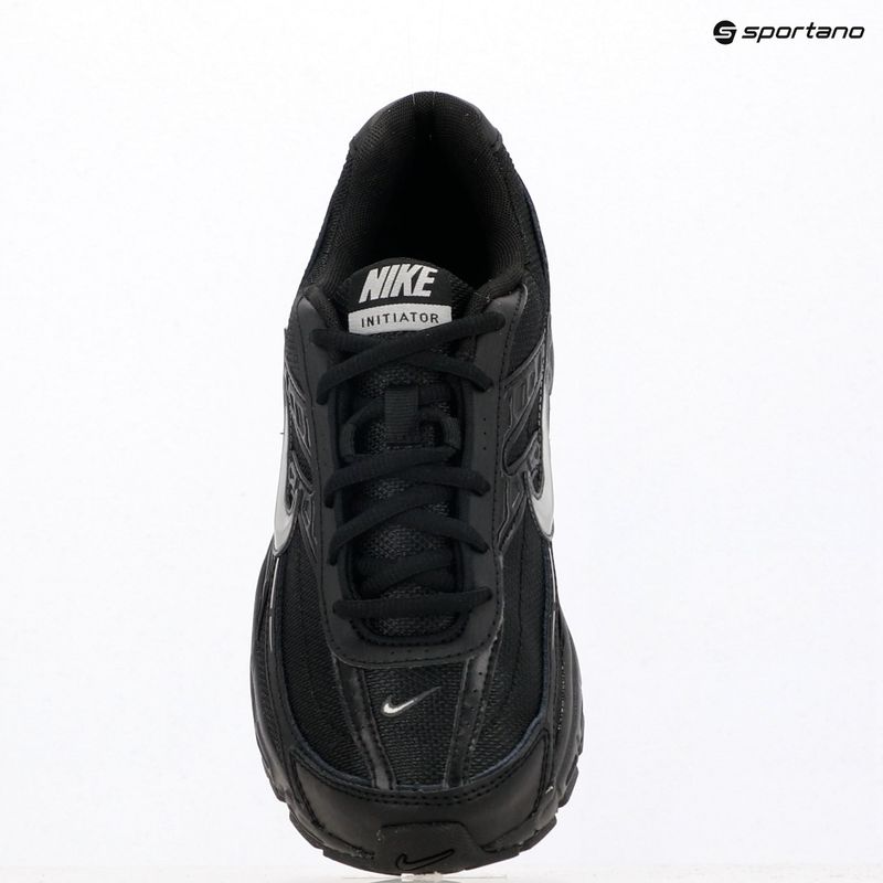 Кросівки чоловічі Nike Initiator black/black/dark smoke grey / metalic silver 17