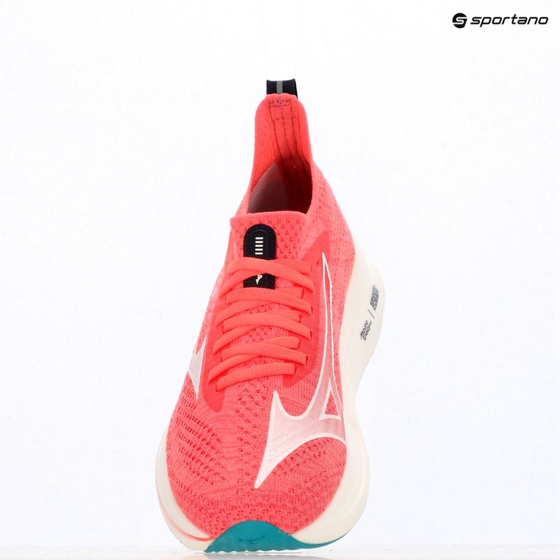 Кросівки для бігу жіночі Mizuno Neo Zen Icelandic striking coral/white/baritone blue 9