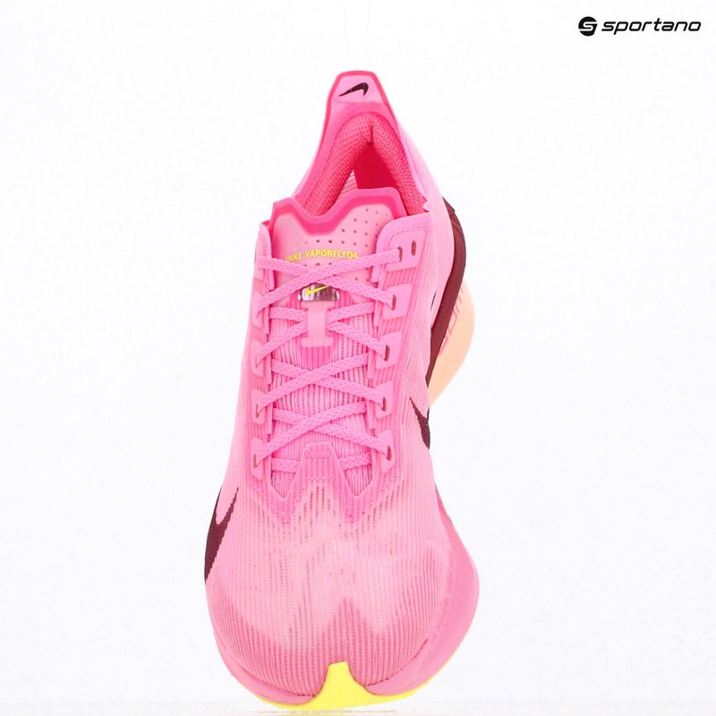 Кросівки для бігу жіночі Nike Vaporfly 4 pink spell/hyper pink/volt ice/bordeaux 9