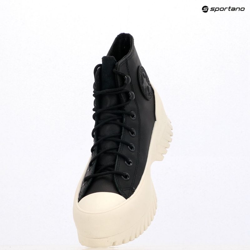 Кеди жіночі Converse Chuck Taylor All Star Lugged Winter 2.0 black/bold mandarin/egret 9