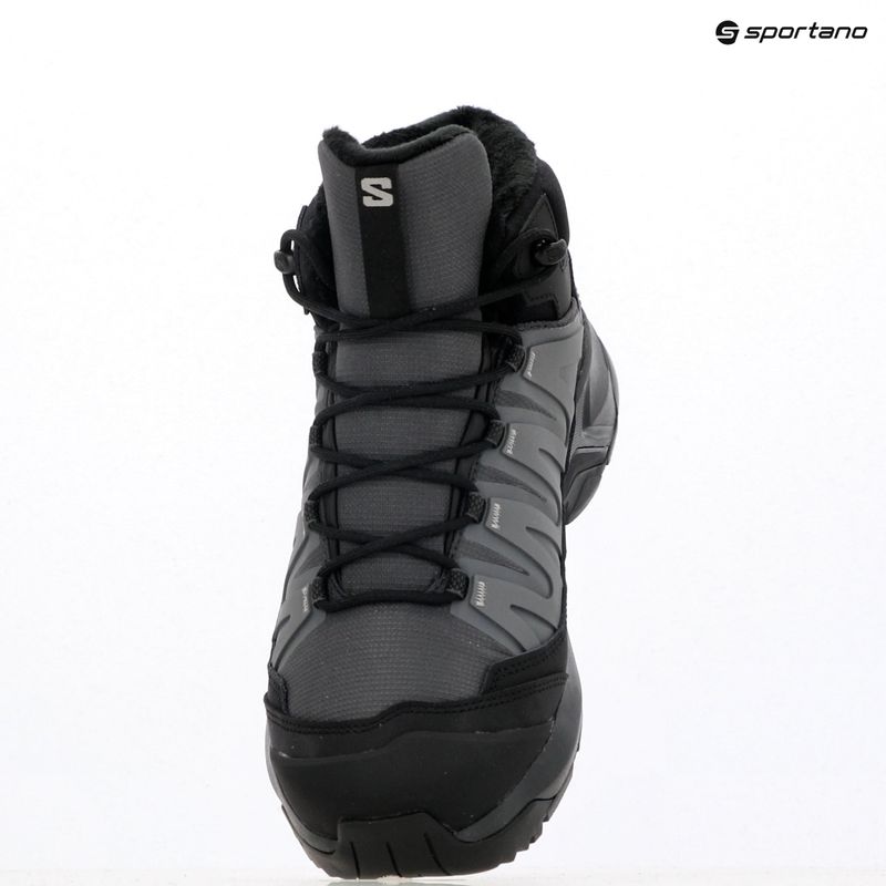 Черевики туристичні чоловічі Salomon X-Adventure Coldrush WP asphalt / black / alloy 9
