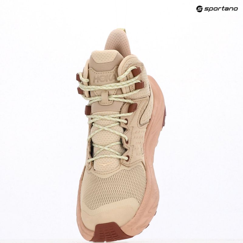 Кросівки туристичні жіночі HOKA Anacapa 2 Mid GTX oak/rose latte 9