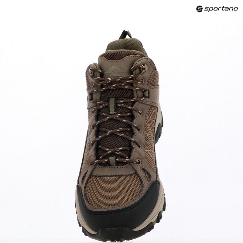 Черевики чоловічі Skechers Selmen Melano chocolate 9