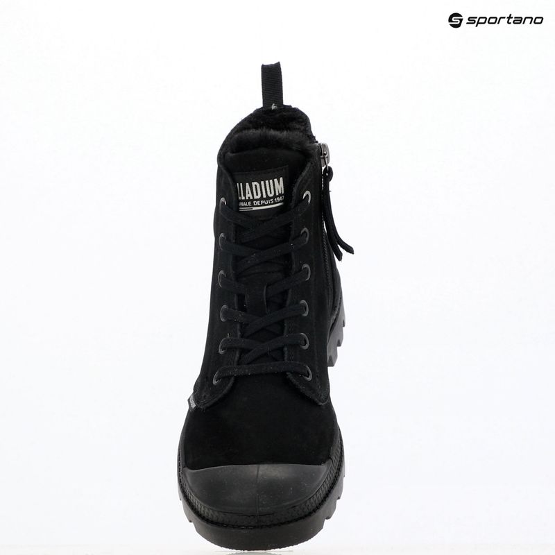 Черевики жіночі Palladium Pampa Hi Zip WL black/black 9