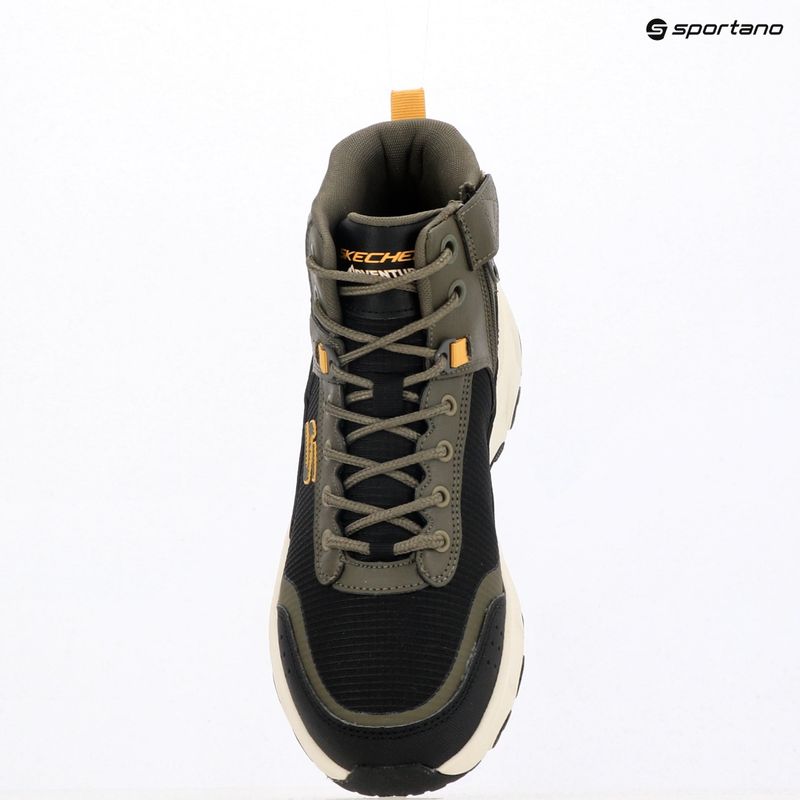 Кросівки чоловічі SKECHERS Hillcrest 2.0 Woodrock Peak olive/black 9