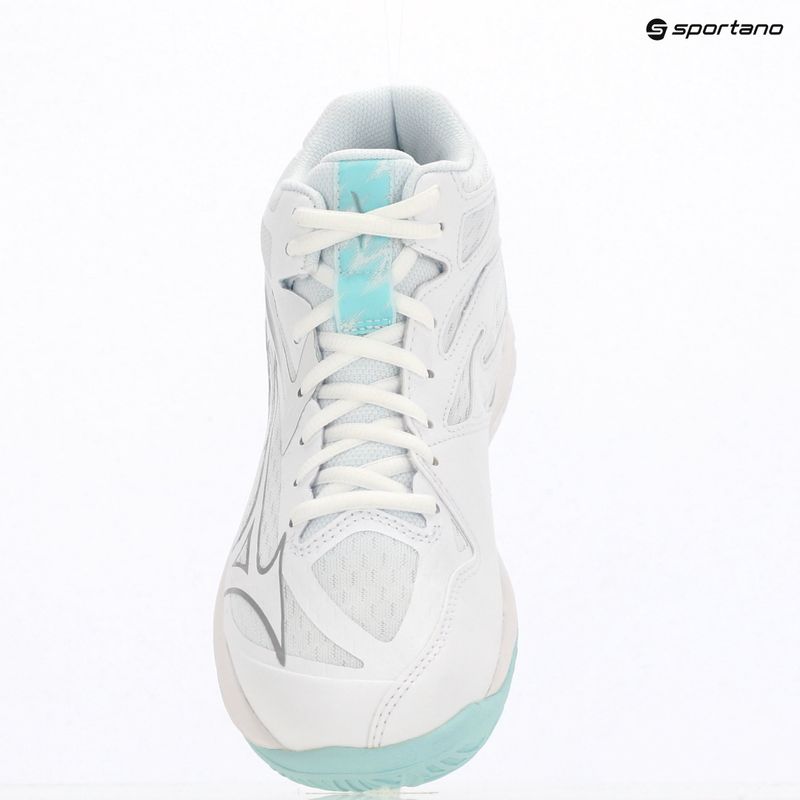 Кросівки волейбольні жіночі Mizuno Thunder Blade Z Mid white/blue tint 15