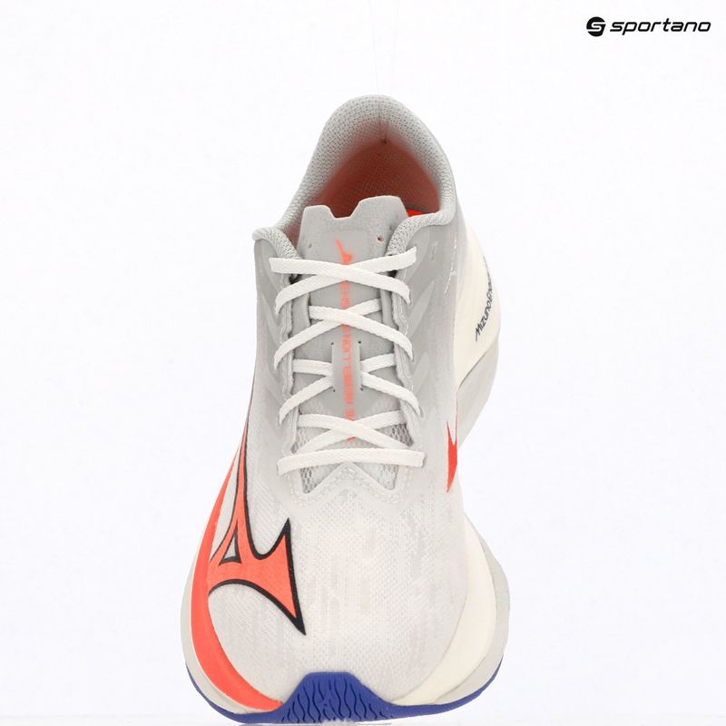 Кросівки для бігу жіночі Mizuno Wave Rebellion Flash 3 white/striking coral/iris bloom 19