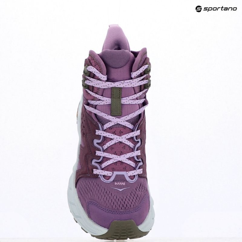Кросівки туристичні жіночі HOKA Anacapa Breeze Mid amethyst/illusion 18