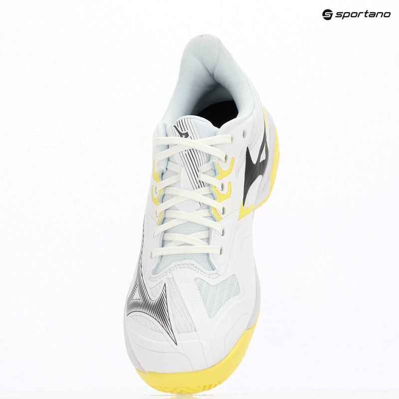Кросівки для паделю жіночі Mizuno Wave Exceed Court Padel W white/black send/lemon tonic 11