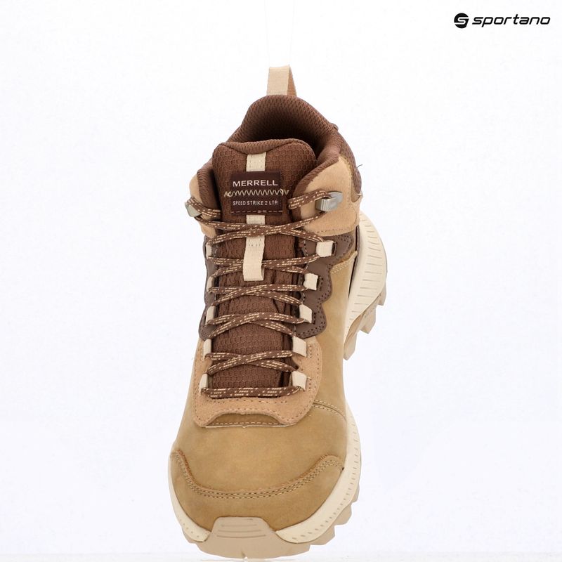 Черевики туристичні жіночі Merrell Speed Strike 2 Ltr Mid Wp latte 16