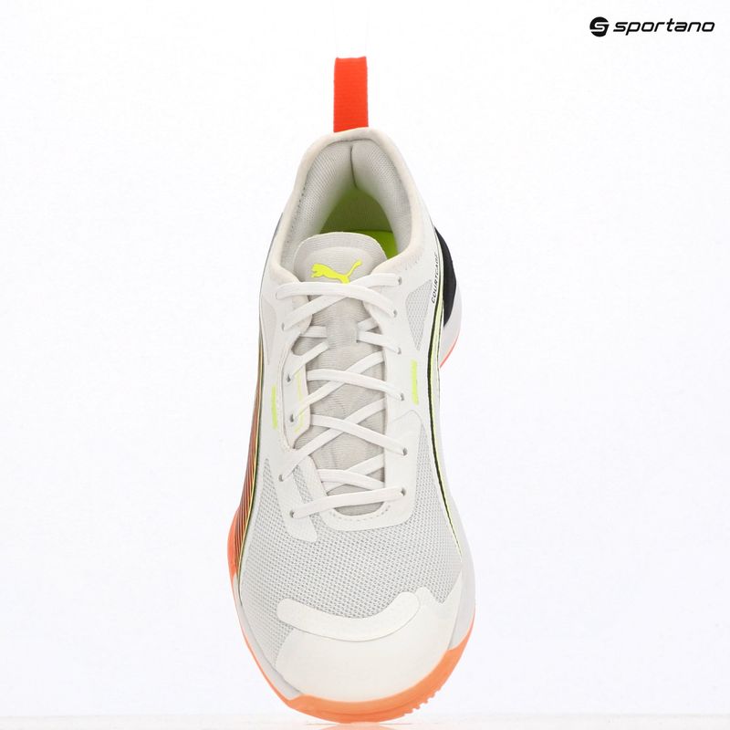 Кросівки гандбольні PUMA Eliminate Nitro 4 Game On puma white/glowing red/ultra blue 16