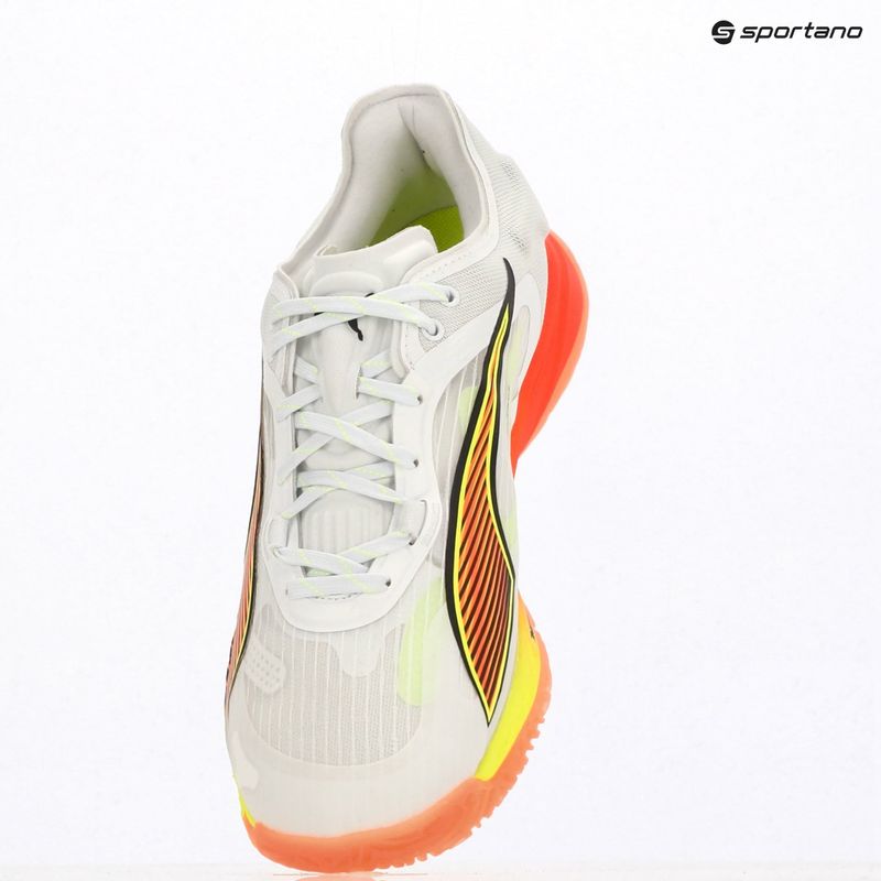 Кросівки гандбольні PUMA Accelerate Nitro SQD 4 Game On puma white/glowing red/ultra blue 16