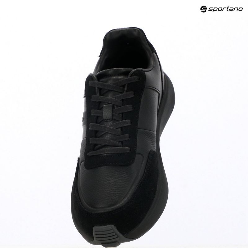 Кросівки чоловічі Calvin Klein HM0HM02033 City Runner Laceup Tape Leather triple black 9