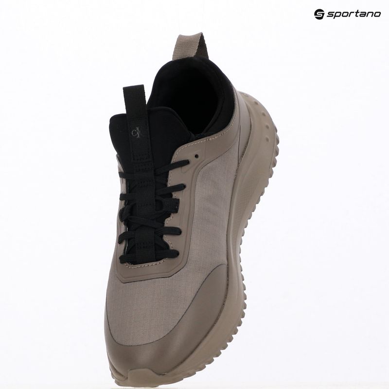 Кросівки чоловічі Calvin Klein YM0YM01443 Eva Runner Laceup Sock Mat Mix taupe smog/black 9