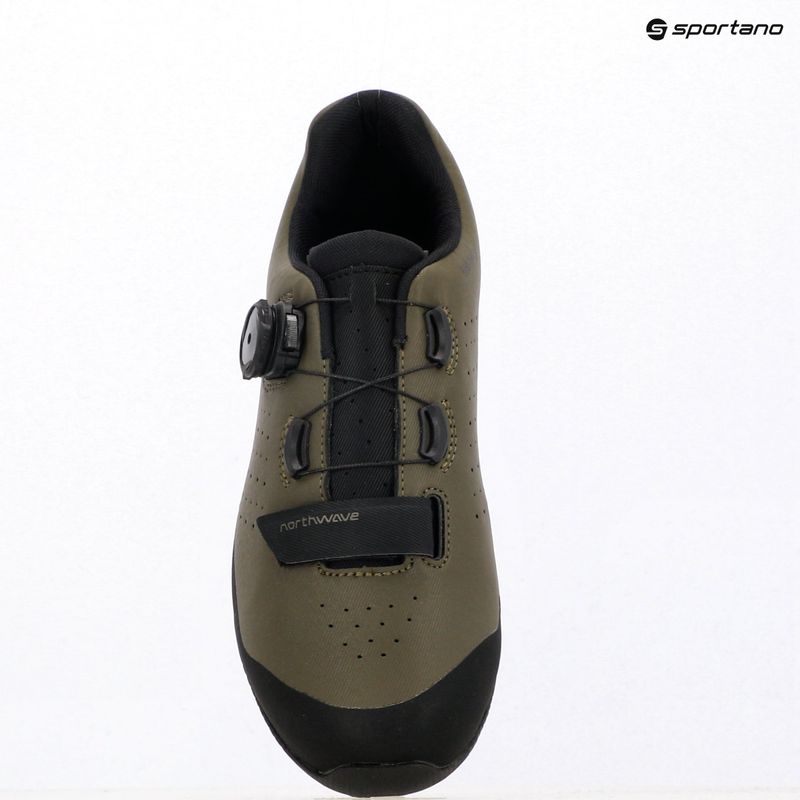 Кросівки велосипедні MTB чоловічі Northwave Hammer Plus green forest/black 11