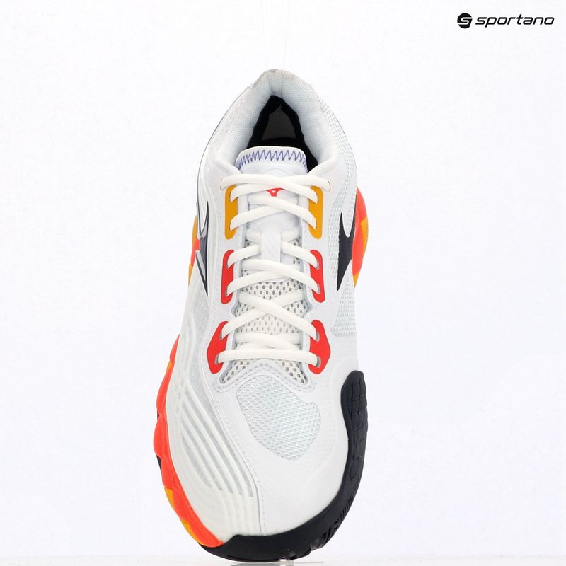 Кросівки тенісні Mizuno Wave Enforce Tour 6 AC white/fiery coral 2/citrus 12