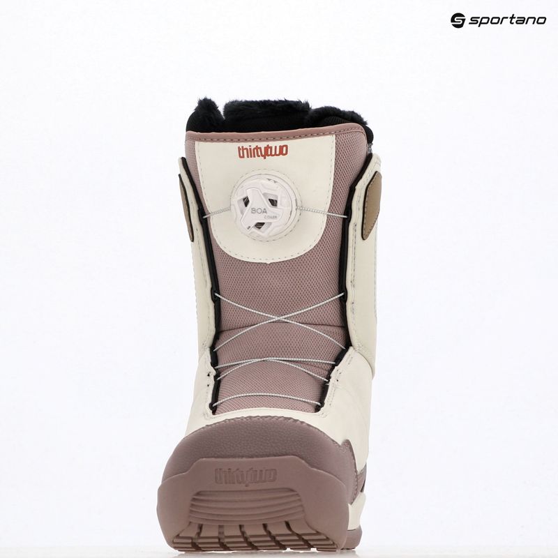 Черевики для сноуборду жіночі ThirtyTwo Shifty Boa W'S '25 gray/purple 10