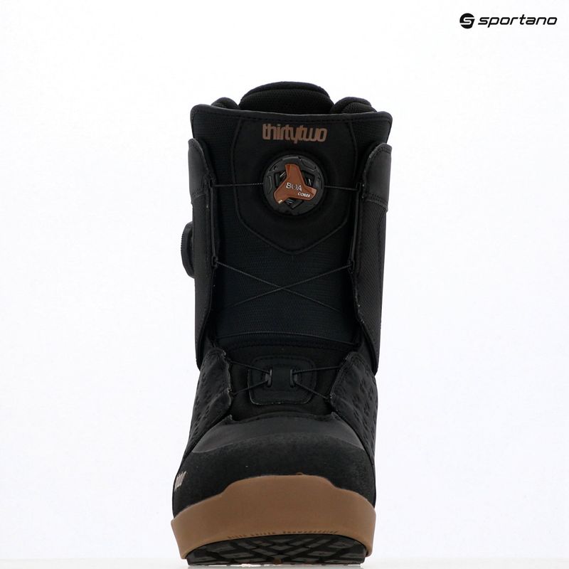 Черевики для сноуборду чоловічі ThirtyTwo Lashed Double Boa '25 black/gum 11