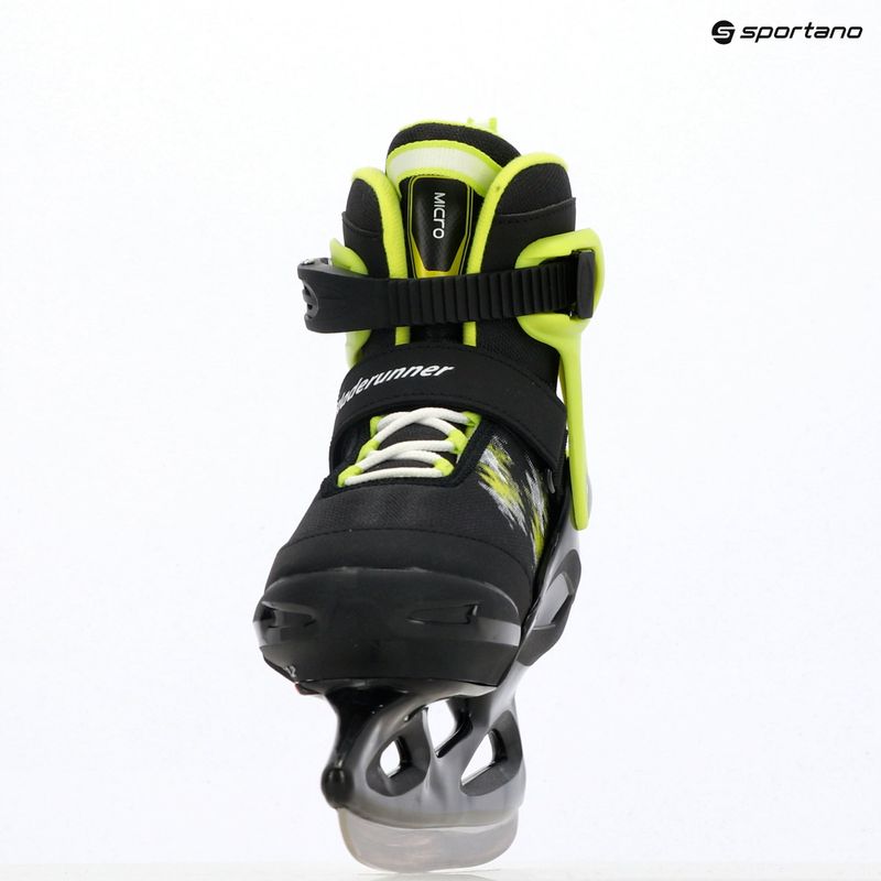 Ковзани дитячі Bladerunner Micro Ice black/lime 18