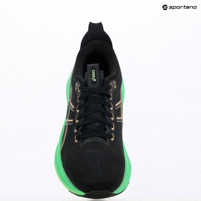 Кросівки для бігу чоловічі ASICS Gel-Kayano 32 black/vital green 10