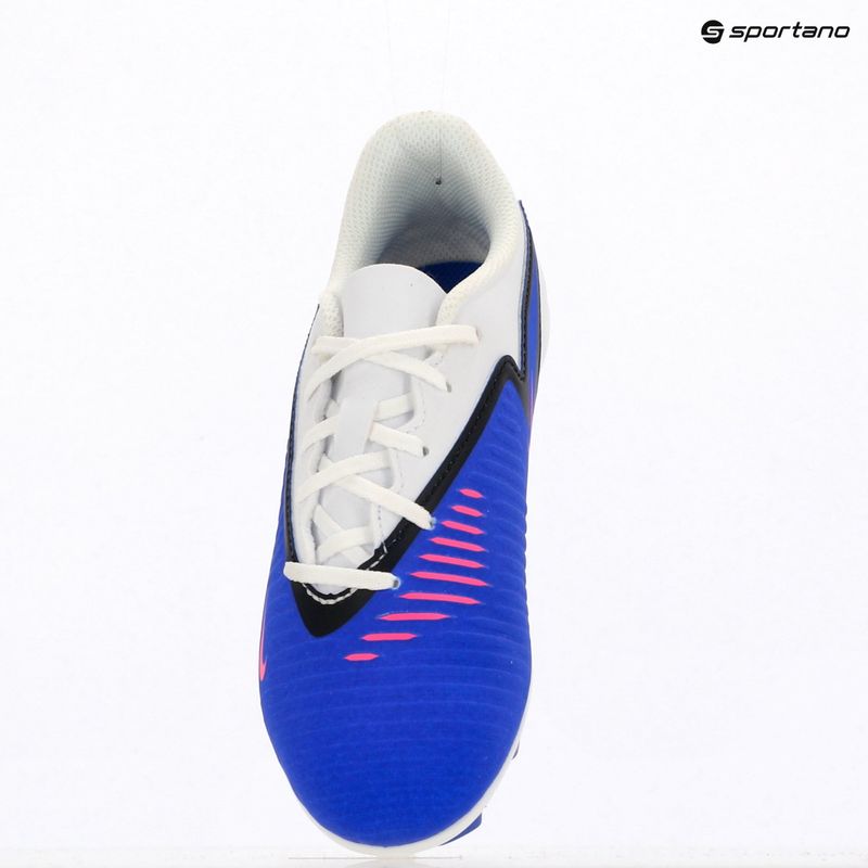 Дитячі футбольні бутси Nike Phantom 6 Low Club MG racer blue/white/pink blast 12