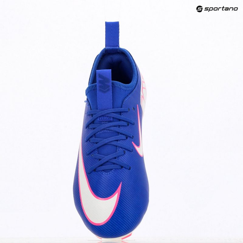 Кросівки футбольні дитячі Nike Mercurial Vapor 16 Academy FG/MG racer blue/white 13