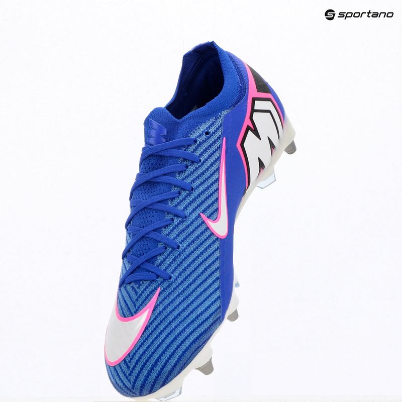 Кросівки футбольні чоловічі Nike Mercurial Vapor 16 Elite SG racer blue/white 15