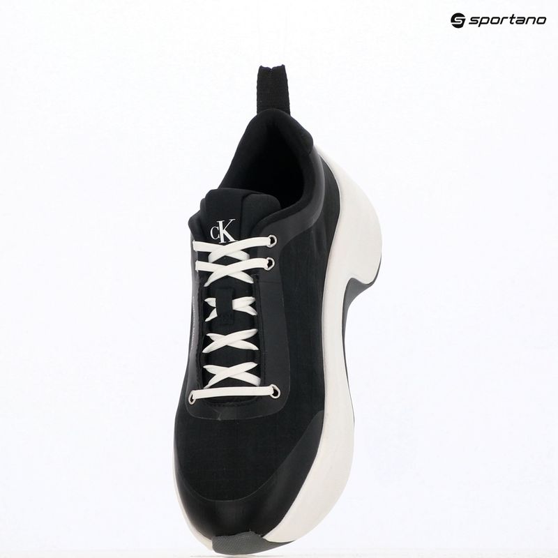 Кросівки жіночі Calvin Klein YW0YW02077 Chunky Runner Laceup Mix Aop black/coal 9