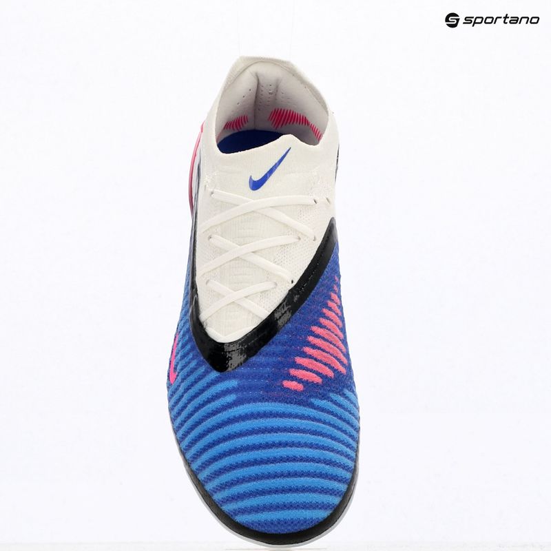 Кросівки футбольні чоловічі Nike Phantom 6 Low Elite AG-Pro racer blue/white/pink blast 11