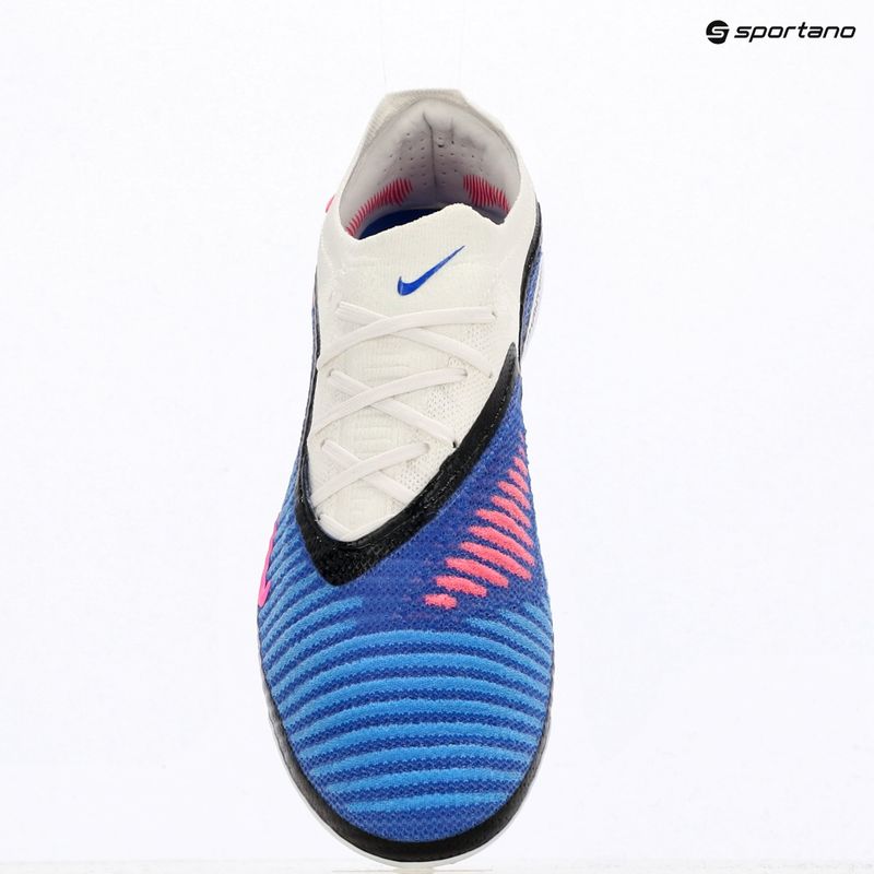 Кросівки футбольні чоловічі Nike Phantom 6 Low Elite SG-Pro racer blue/white/pink blast 12