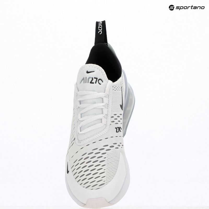 Кросівки чоловічі Nike Air Max 270 white/white/black 15