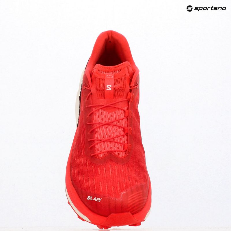 Кросівки для бігу Salomon S/Lab Pulsar 4 fiery red/vanilla ice/andorra 9