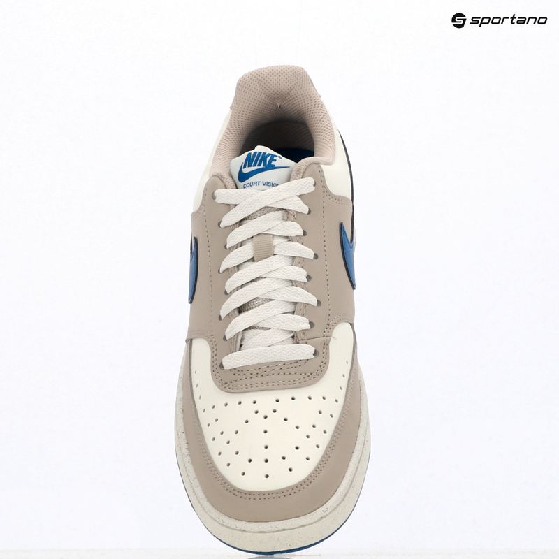 Кросівки чоловічі Nike Court Vision Low sail/cream ii/brilliant blue 12