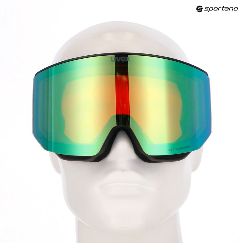 Окуляри гірськолижні Uvex Lace Attract FM black matt/mirror opal 13