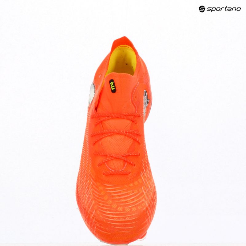 Кросівки футбольні PUMA Future 9 Fusion FG/AG glowing red/puma white/puma black/puma silver 10