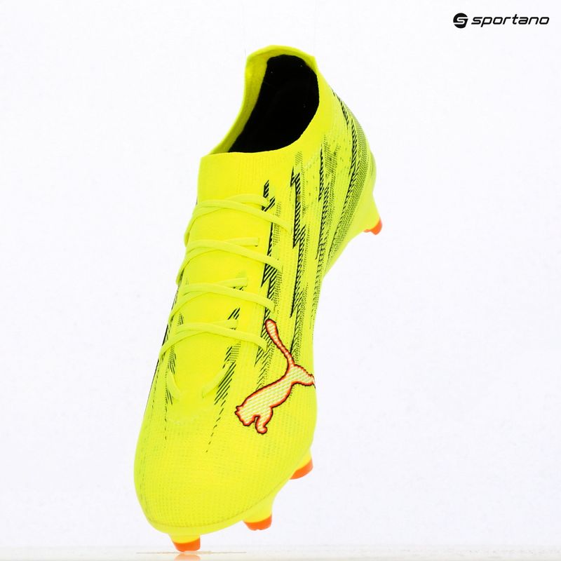 Кросівки футбольні PUMA Ultra 6 Pro FG/AG yellow alert/puma black/glowing red/lime squeeze 9