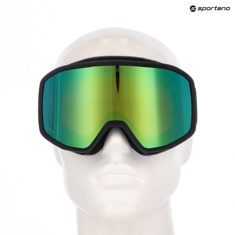 Окуляри для сноуборду чоловічі Quiksilver Harper black/clux мл green 6