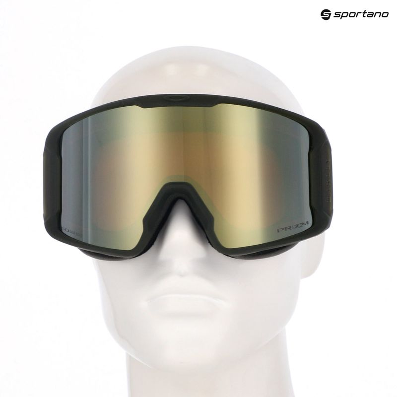 Окуляри гірськолижні Oakley Line Miner л matte b1b dark brush/prizm sage gold iridium 5