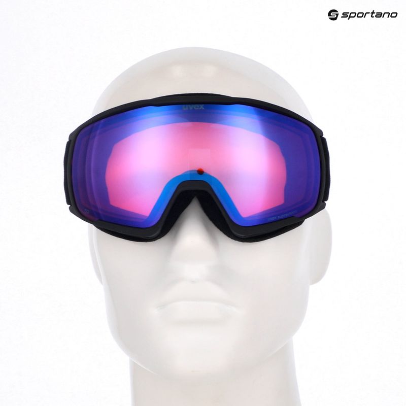 Окуляри гірськолижні UVEX Victorious S FM black matt/mirror blue 10