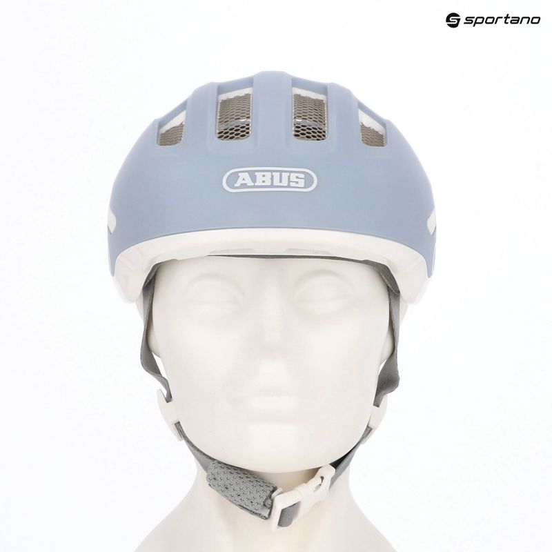Шолом велосипедний дитячий ABUS Smiley 3.0 ACE LED pure aqua 11