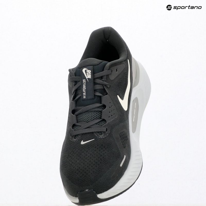 Кросівки для бігу чоловічі Nike Structure 26 anthracite/light smoke grey/sail 12