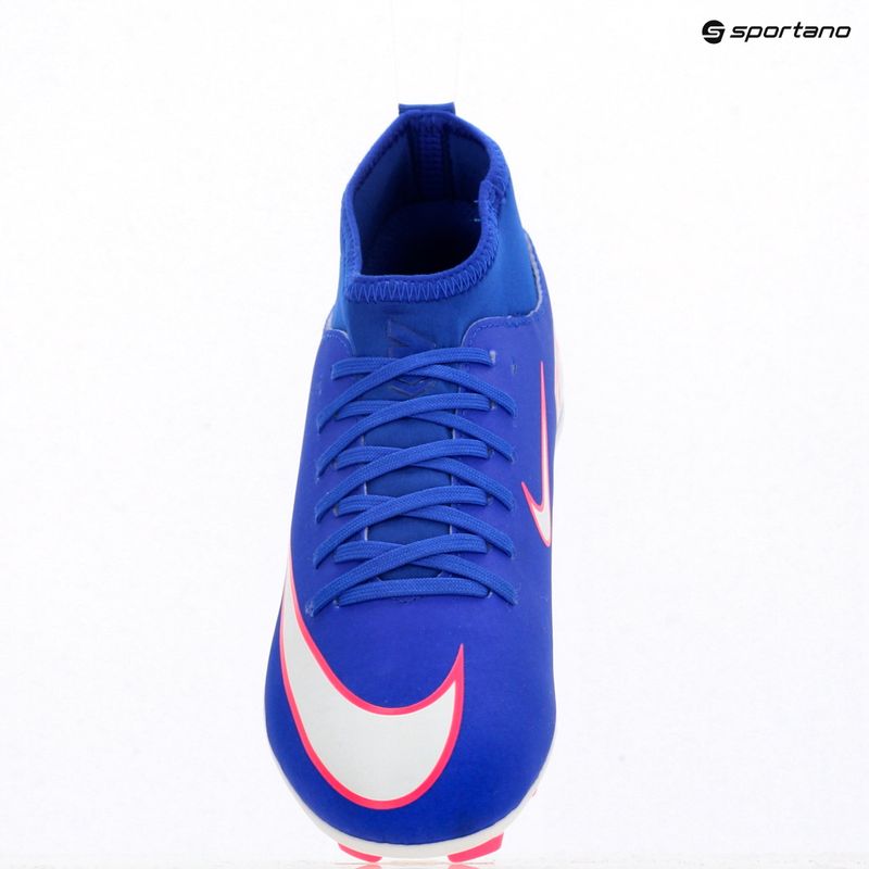 Дитячі футбольні бутси Nike Mercurial Superfly 10 Club FG/MG racer blue/white 12