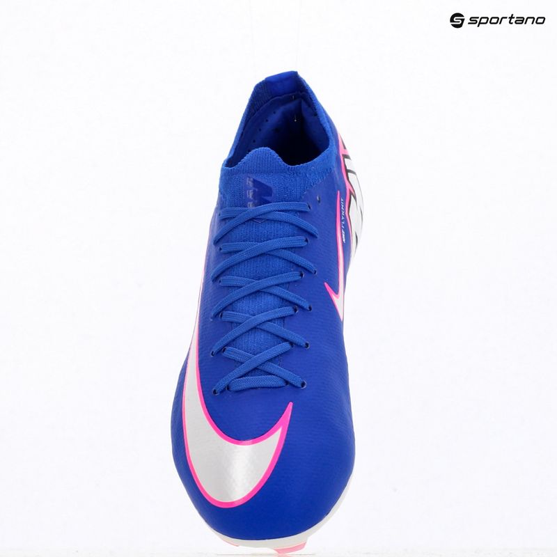 Кросівки футбольні дитячі Nike Jr. Mercurial Vapor 16 Pro FG racer blue/white 12