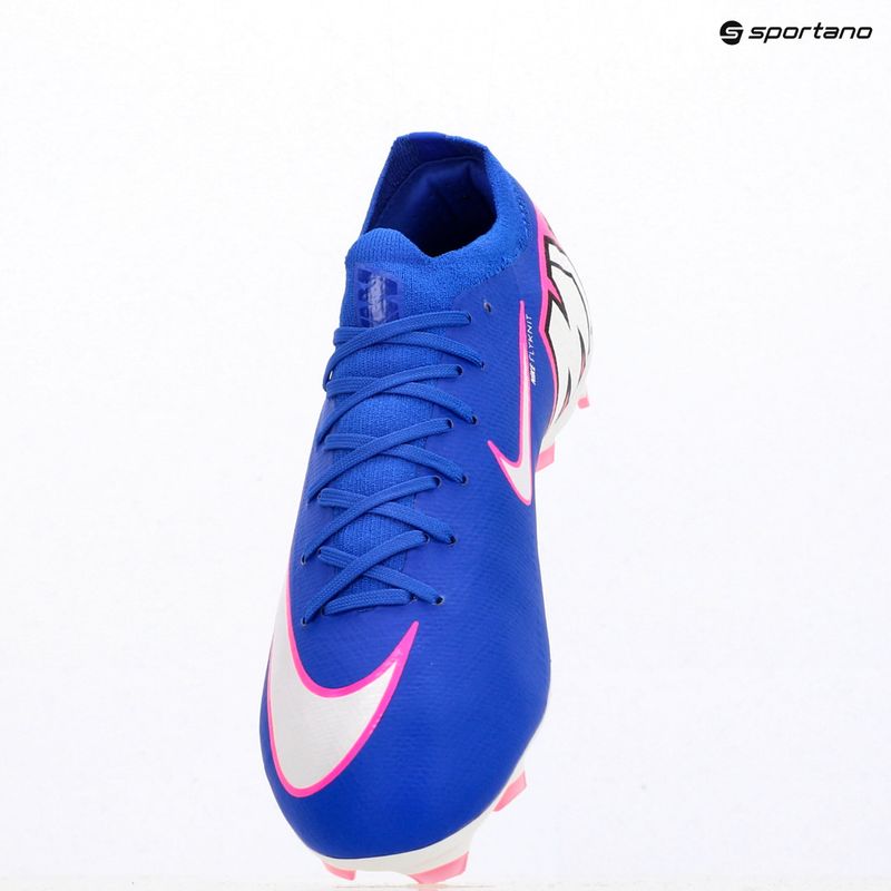 Кросівки футбольні чоловічі Nike Mercurial Vapor 16 Pro FG race blue/white 12