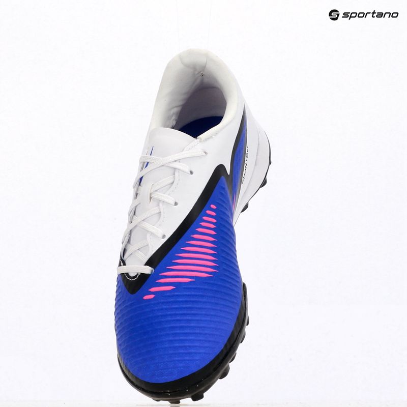 Кросівки футбольні чоловічі Nike Phantom 6 Low Academy TF racer blue/white/pink blast 12