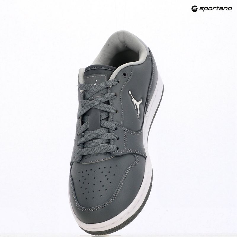 Кросівки чоловічі Nike Jordan Access Court Low smoke grey/white/light smoke grey 11