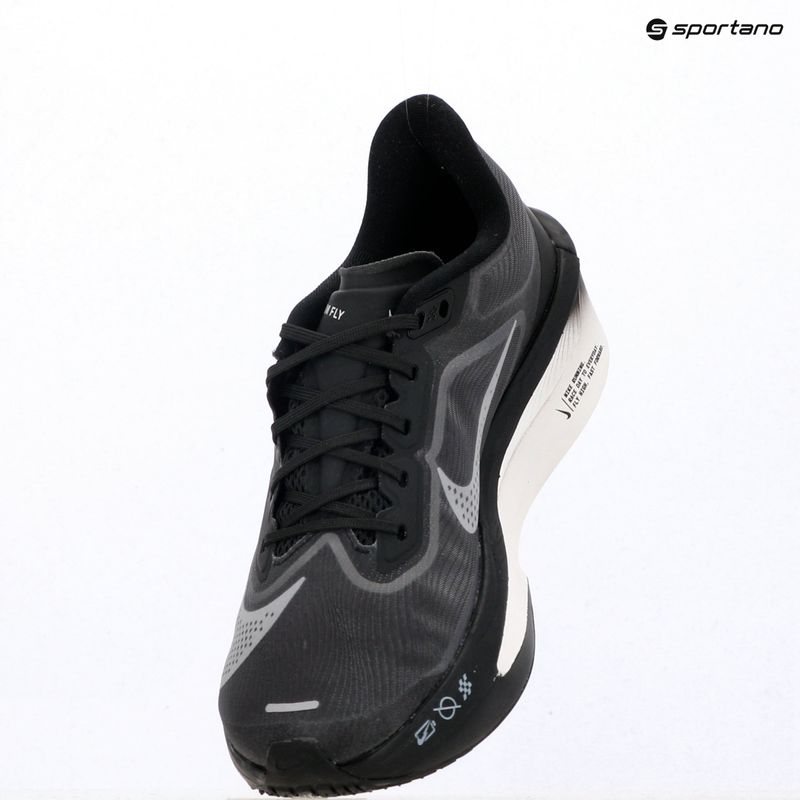 Кросівки для бігу жіночі Nike Zoom Fly 6 black/light smoke grey/white 13